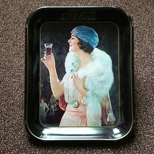 Coca Cola Tin Tray Vintage